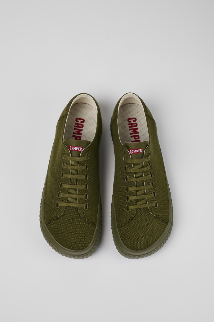 Peu Roda Green Textile Basket for Men