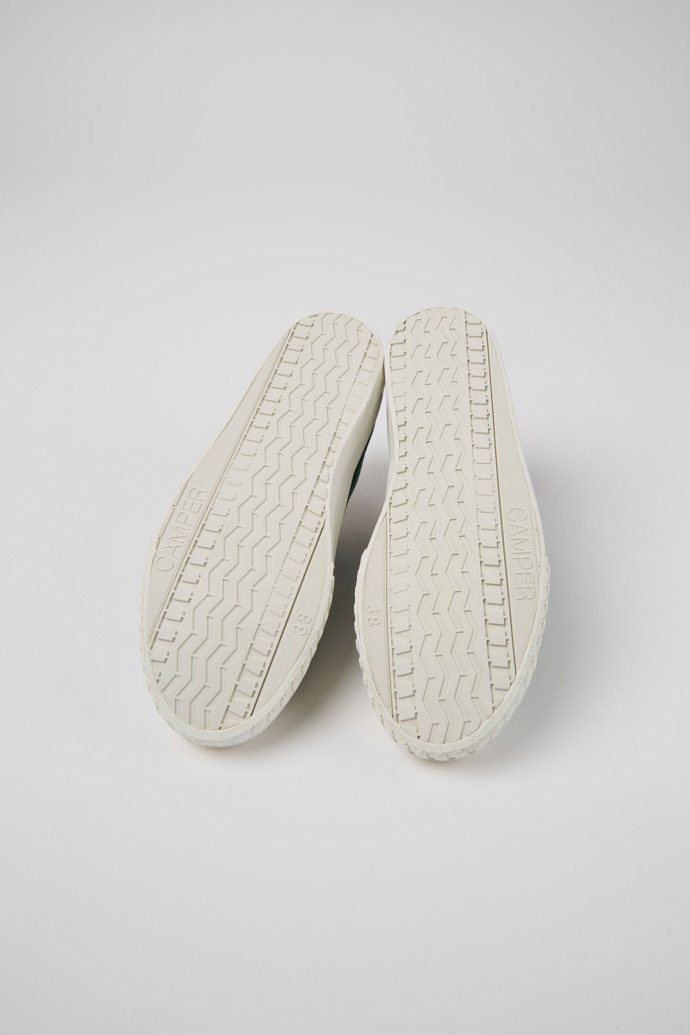 Camaleon Green recycled cotton sneakers for women