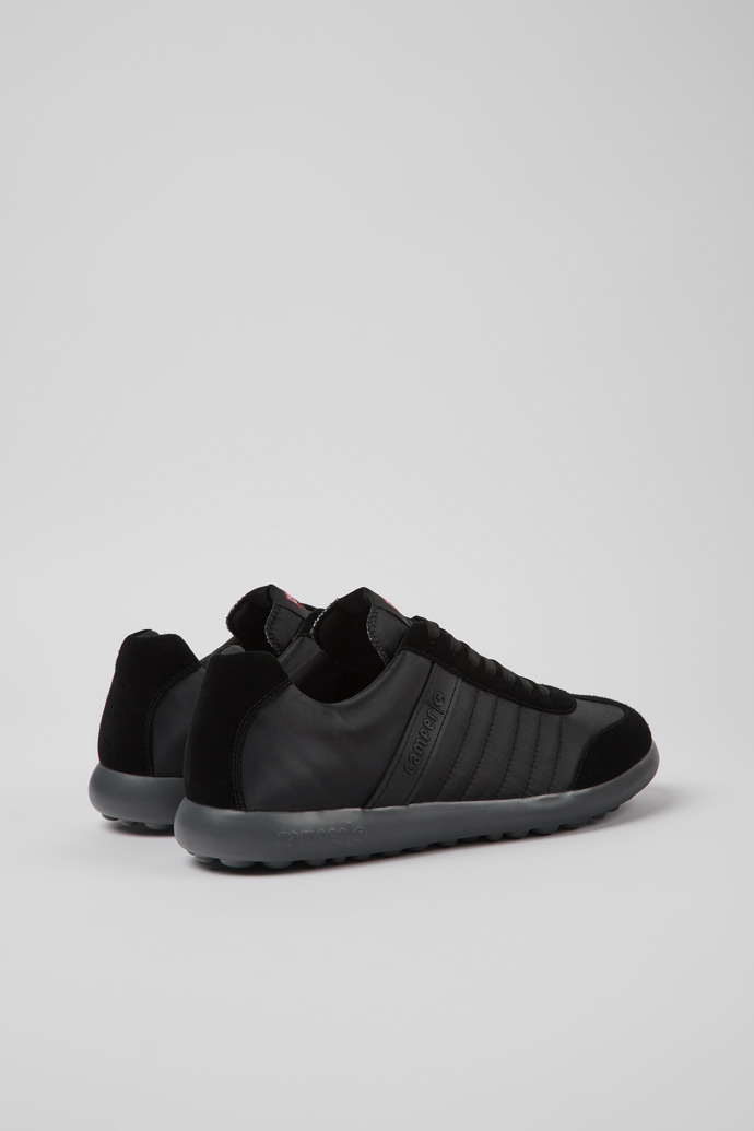 Pelotas XLF Black Textile and Nubuck Sneakers for Men.