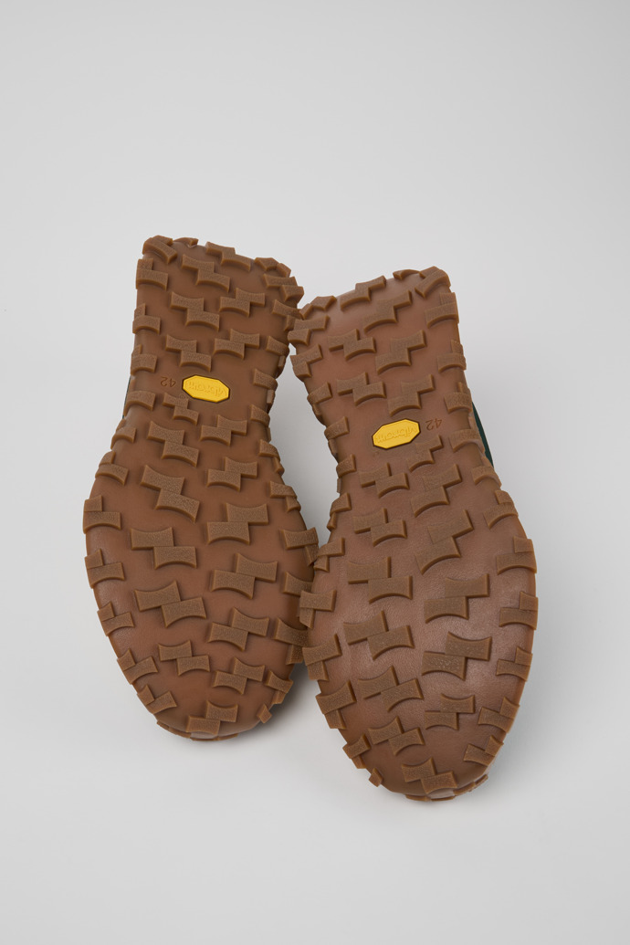 Drift Trail Green Textile and Nubuck Sneakers for Men.