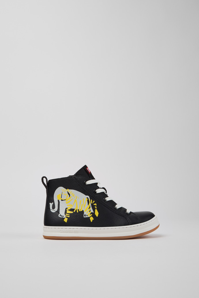 Twins Multicolor Leather Sneaker Booties for Kids.