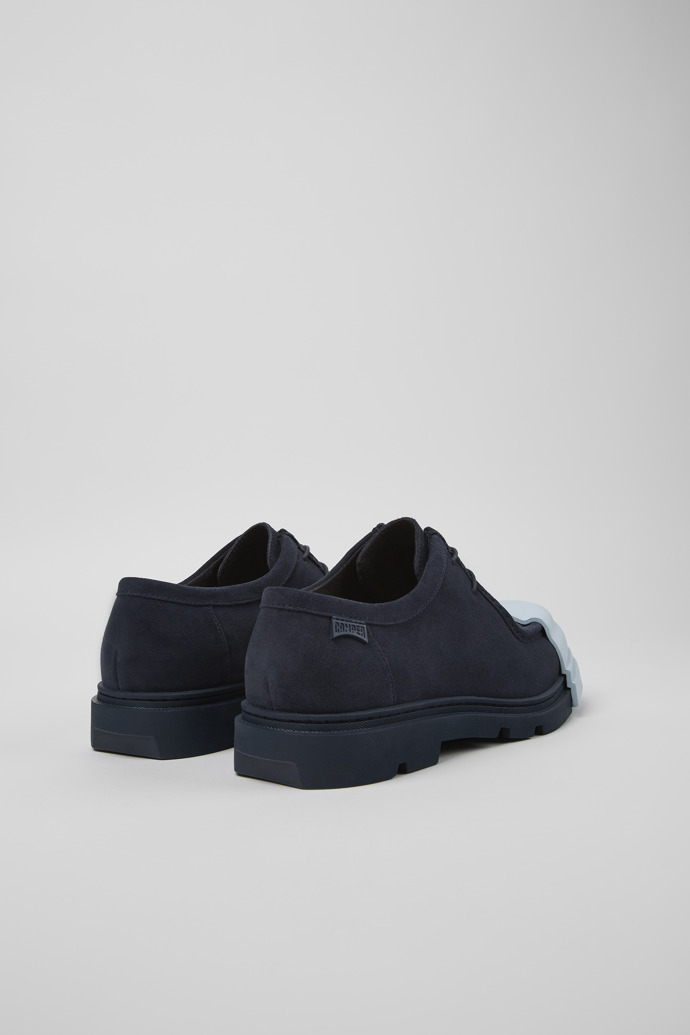 Junction Blue nubuck shoes for men