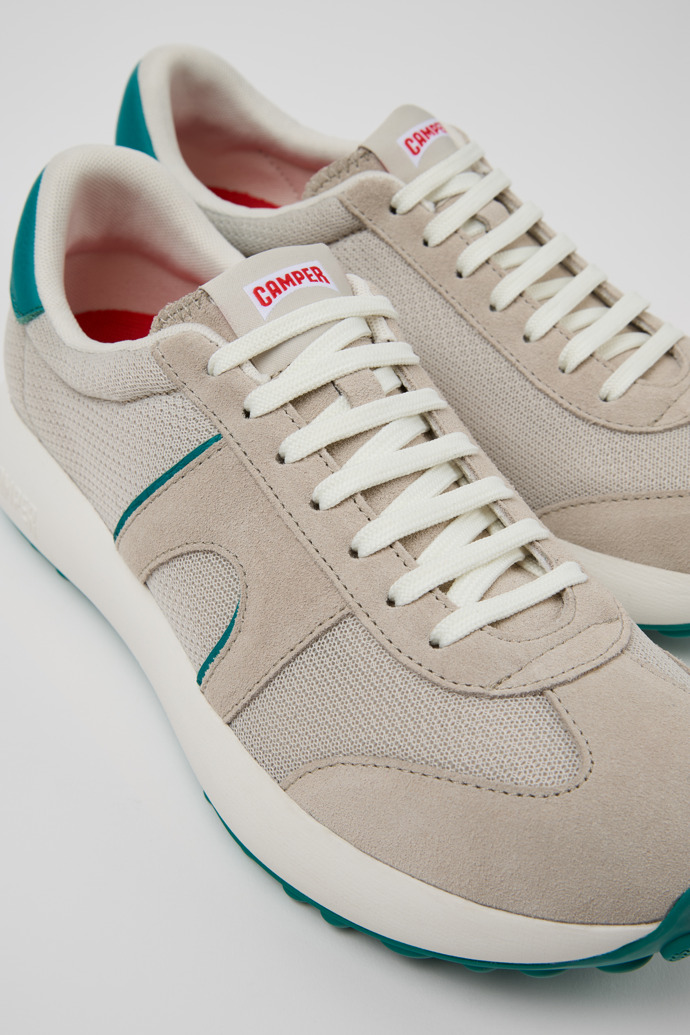 Pelotas Athens Multicolor Recycled PET and Nubuck Sneakers for Men.