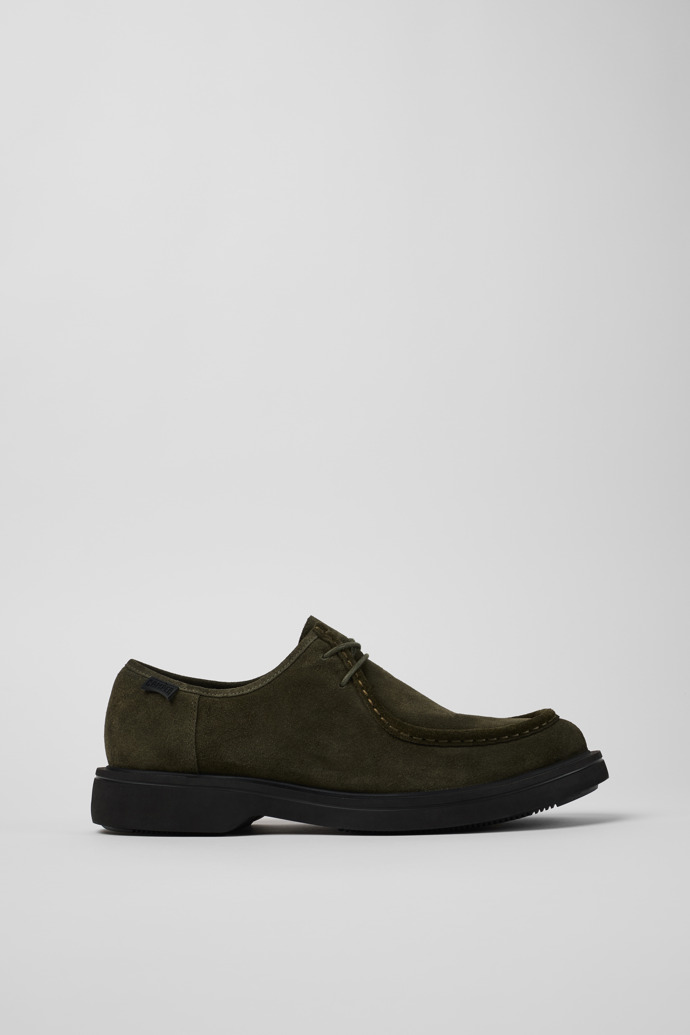 Norman Green Suede Shoes for Men.