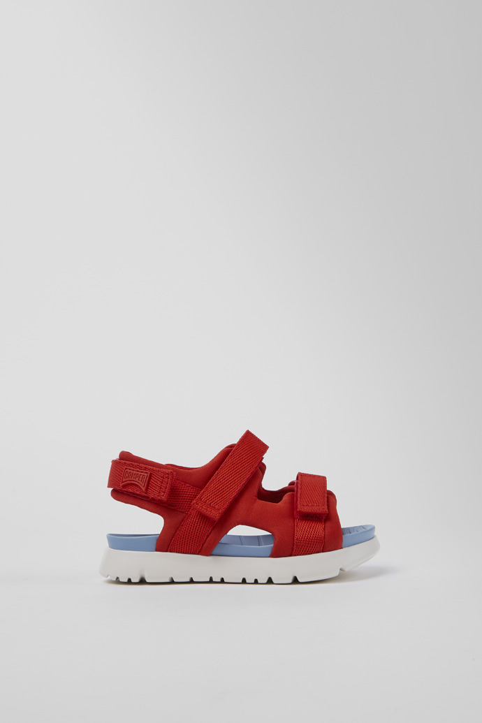 Oruga Red Textile Sandal