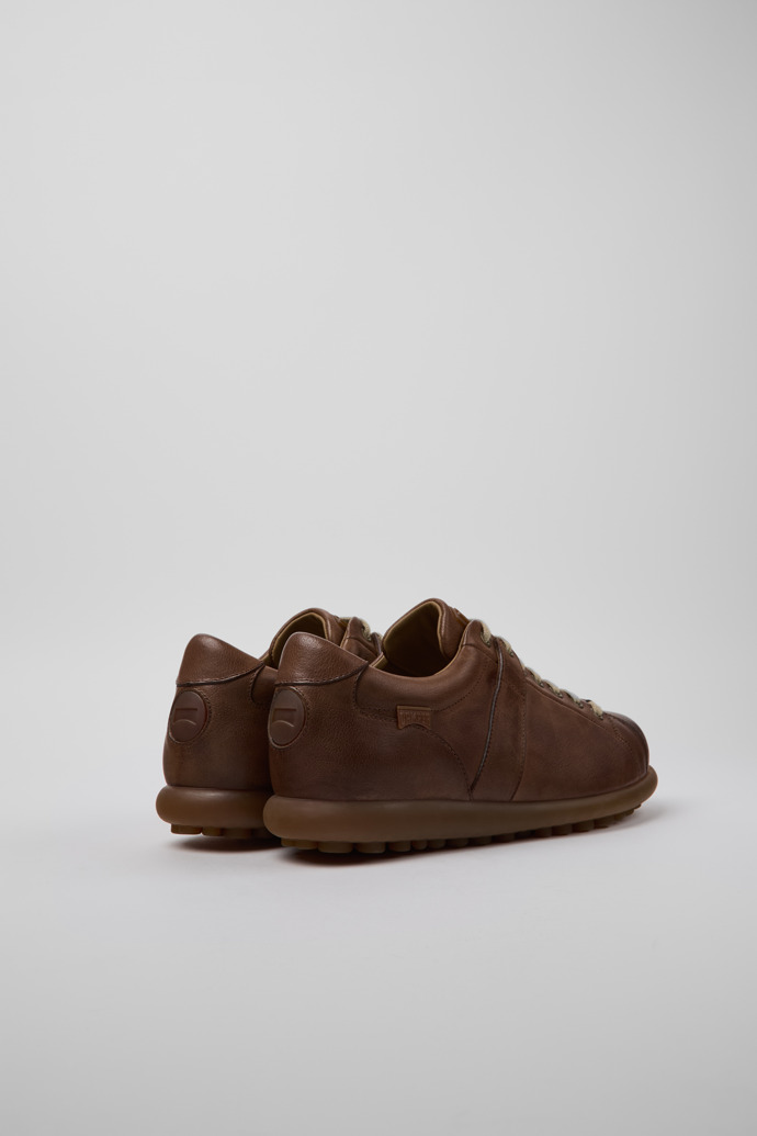 Pelotas Brown Leather Shoes for Men.
