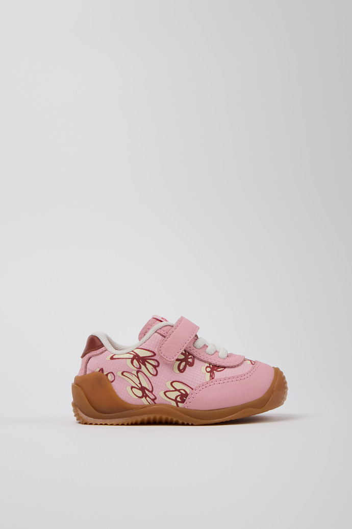 Dadda Multicolor Textile and Leather Sneakers for Kids.
