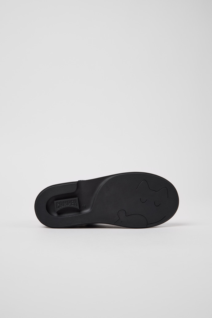 Duet Blue Leather Ballerinas for Kids.