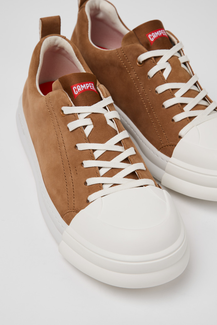 Junction Runner Brown Nubuck Sneakers for Women.