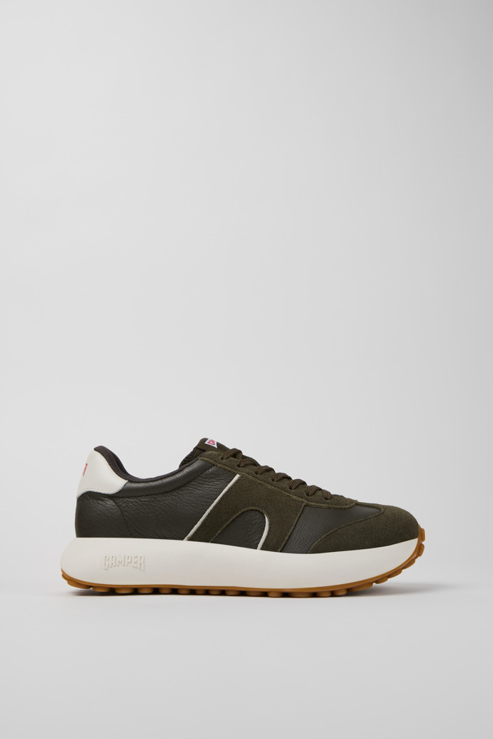 Pelotas Athens Multicolor Leather and Nubuck Sneakers for Men.