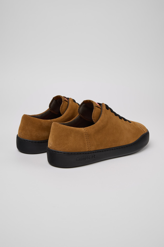 Peu Touring Brown Suede Sneakers for Men.