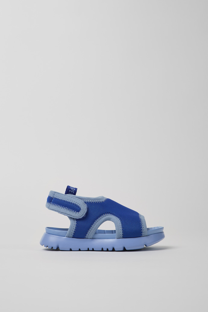 Oruga Blue Textile Sandal