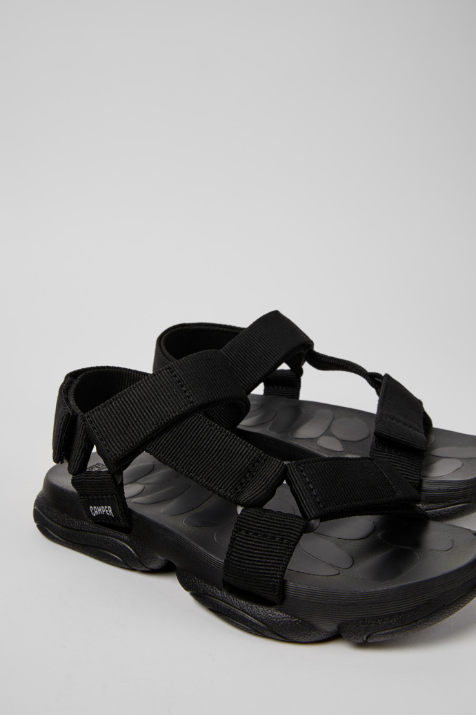Karst Sandal Black Recycled PET Women's Sandal.