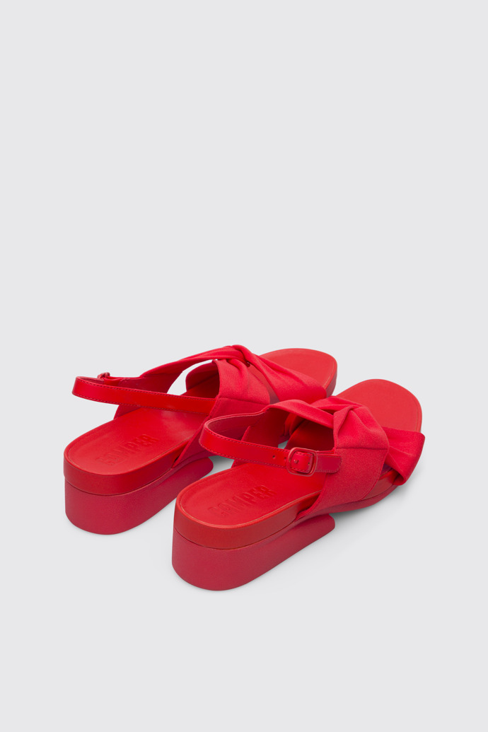 Minikaah Red sandal for women