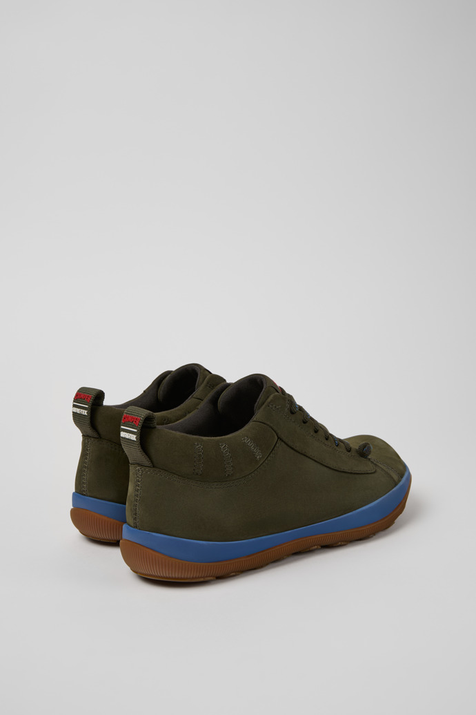 Peu Pista GM - GORE-TEX Green Nubuck Ankle Boots for Men.