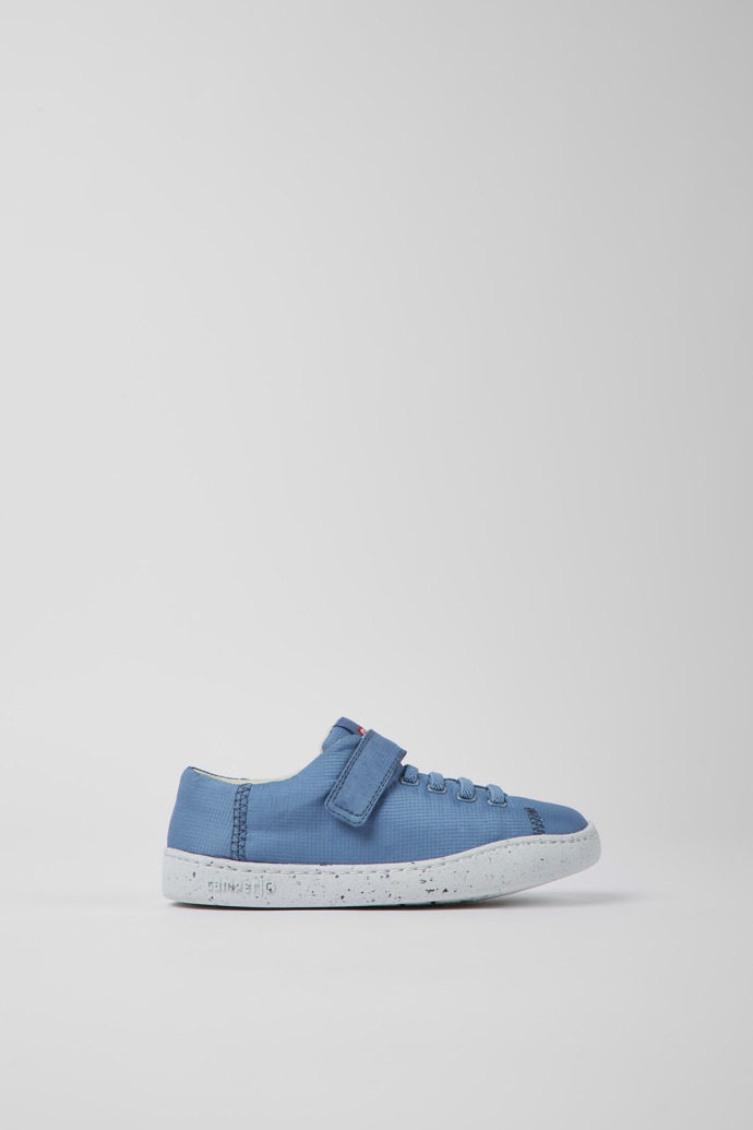 Peu Touring Blue textile shoes for kids