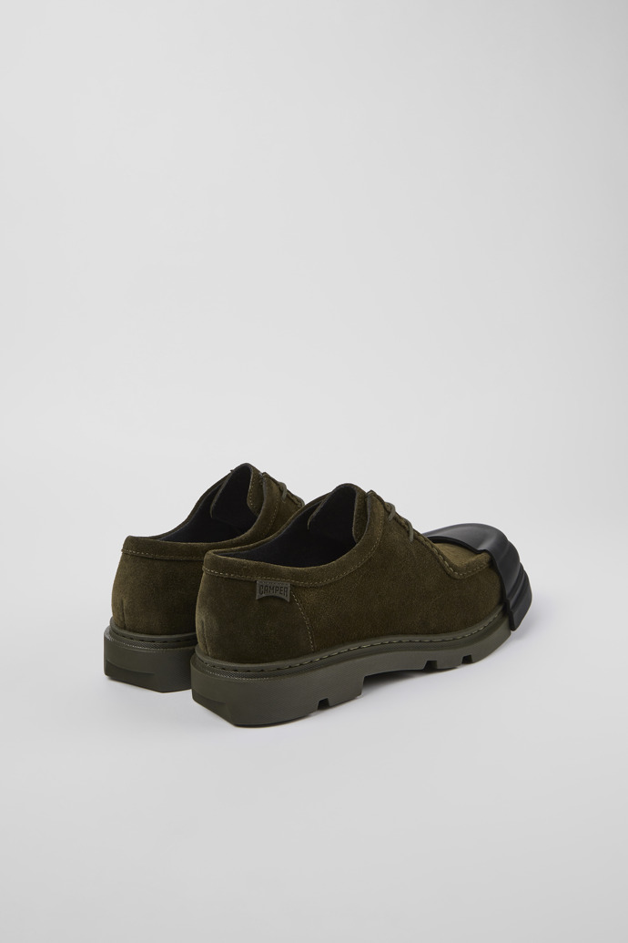 Junction Green Nubuck Wallabee for Men