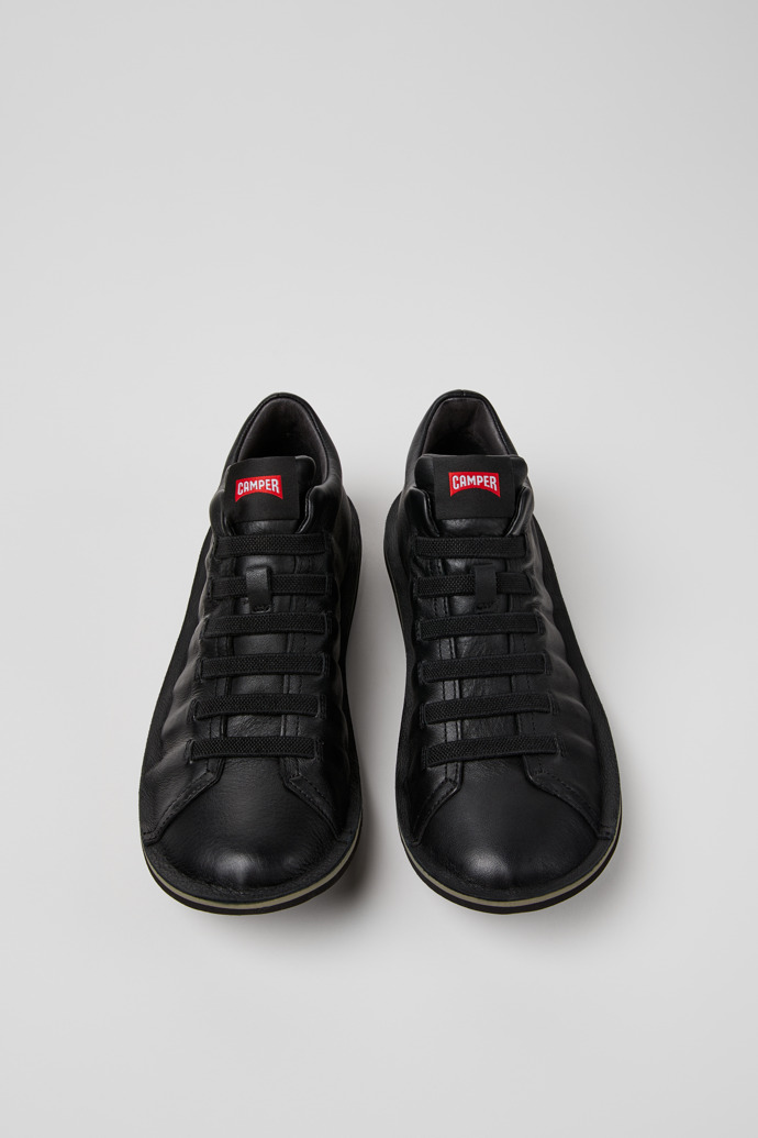 Beetle - HYDROSHIELD Black Leather Ankle Boots for Men.