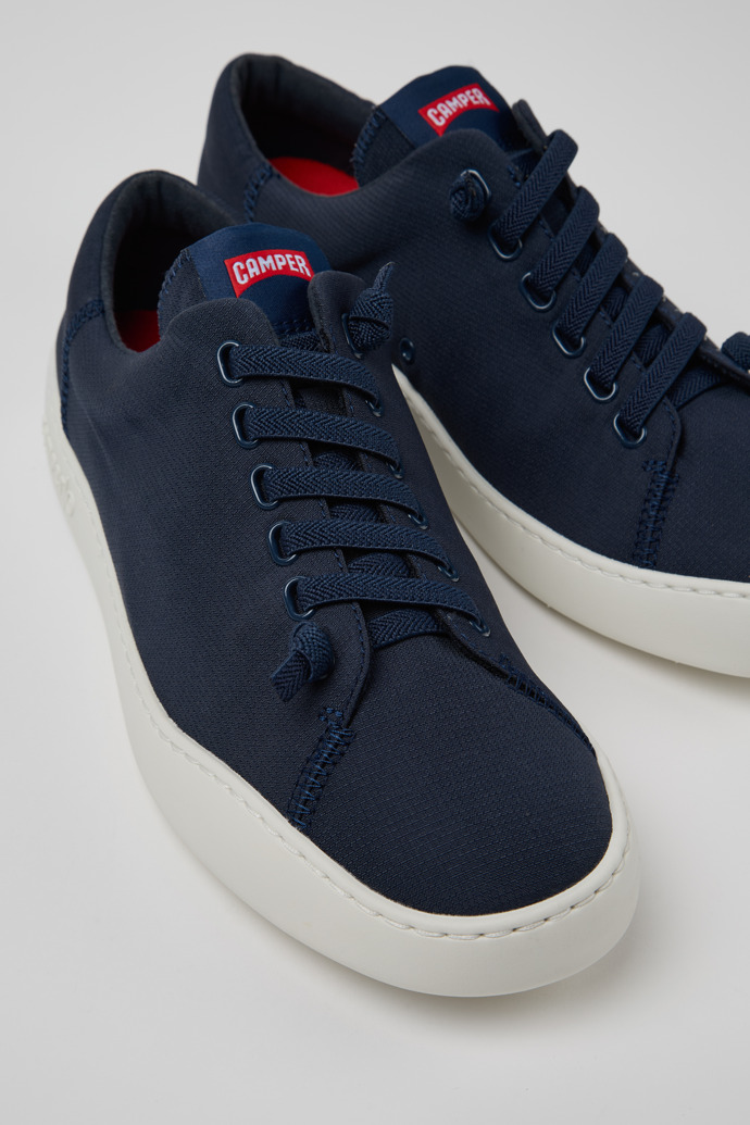 Peu Touring Blue Recycled PET Men's Sneakers.