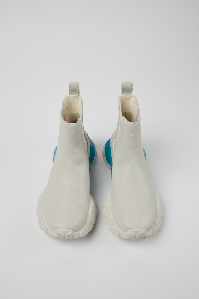 Pelotas Mars White responsibly raised leather ankle boots