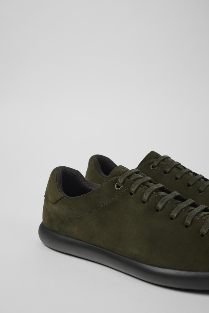 Pelotas Soller Green nubuck sneakers for men