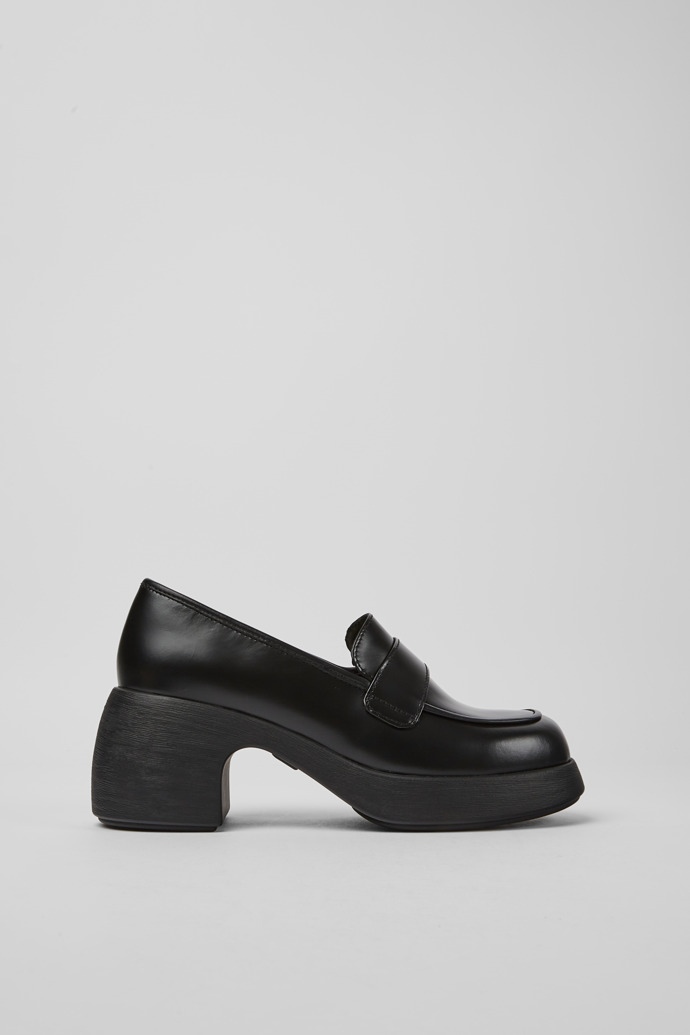 Thelma Black leather shoes
