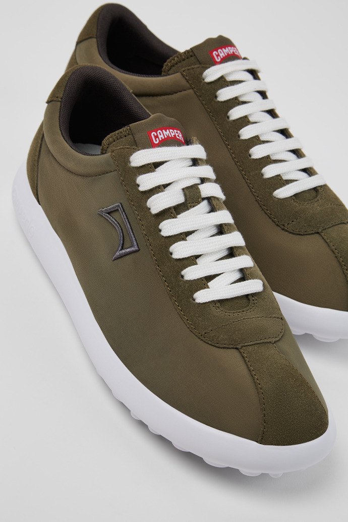 Pelotas XLite Green Recycled PET and Nubuck Men's Sneakers.