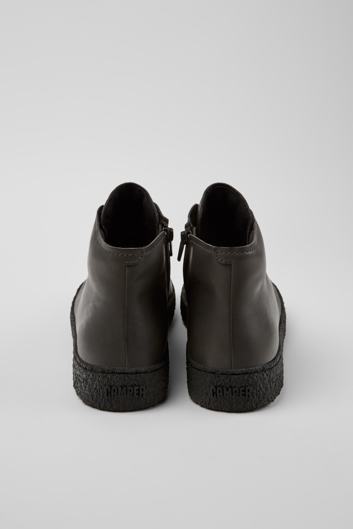 Peu Terreno Gray Leather Desert Boot for Men