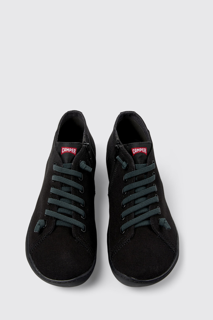 Peu Black textile shoes for men