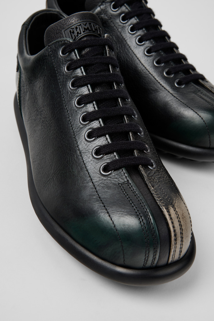 Twins Multicolor Leather Shoes for Men.