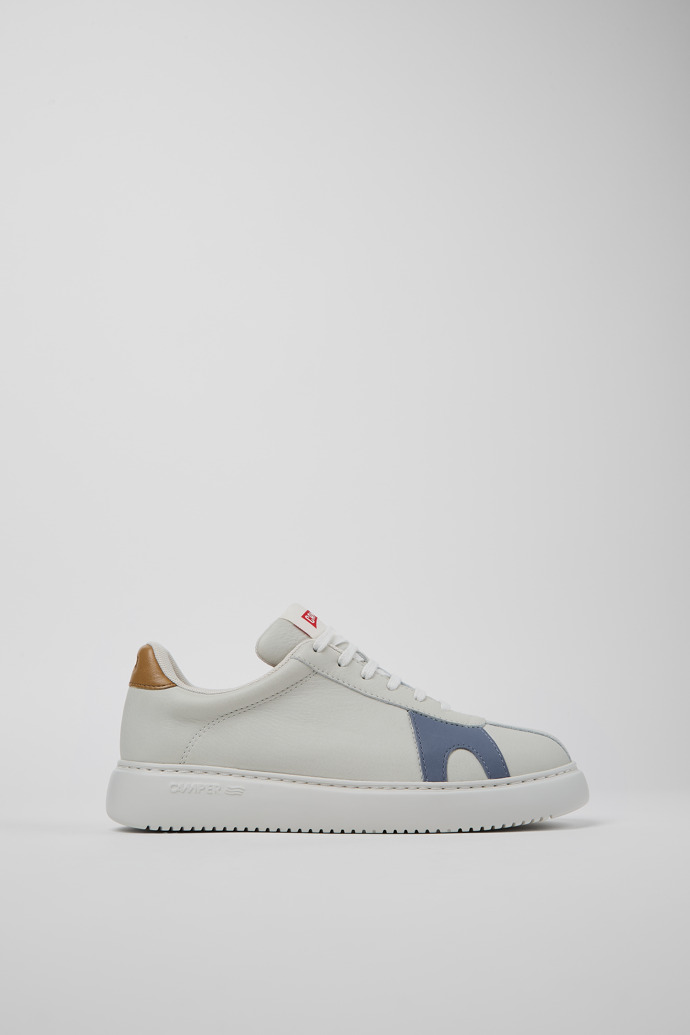 Twins White Leather Sneaker for Women