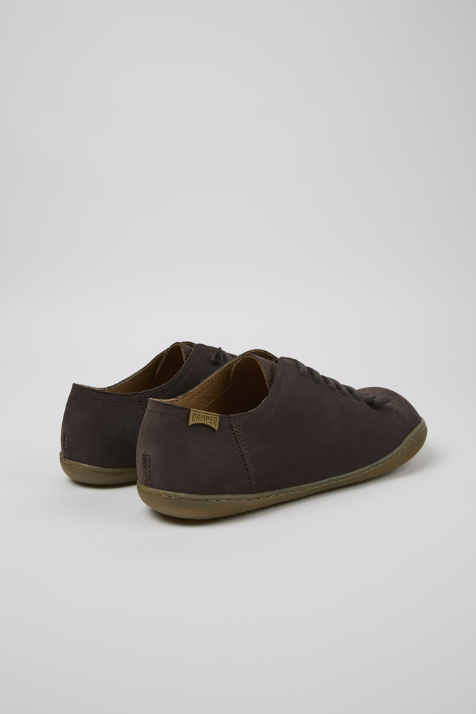 Peu Brown Nubuck and Leather Shoes for Men.