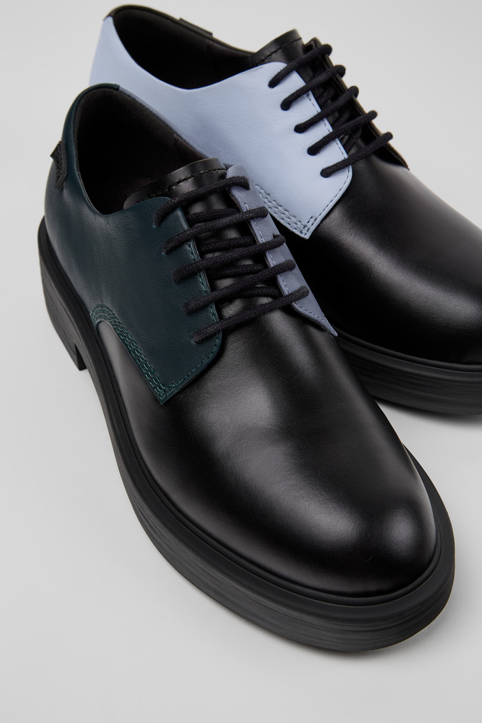 Twins Multicolored leather shoes for women