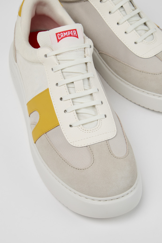 Runner K21 Multicolor Textile and Nubuck Sneakers for Men.