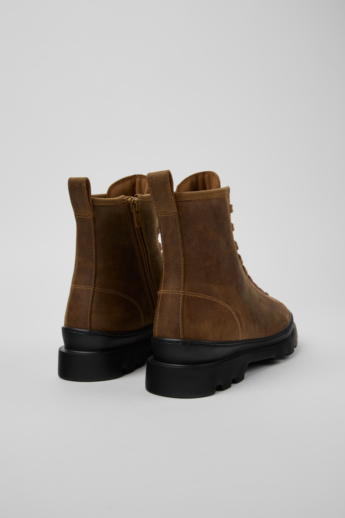 Brutus Brown nubuck boots for women