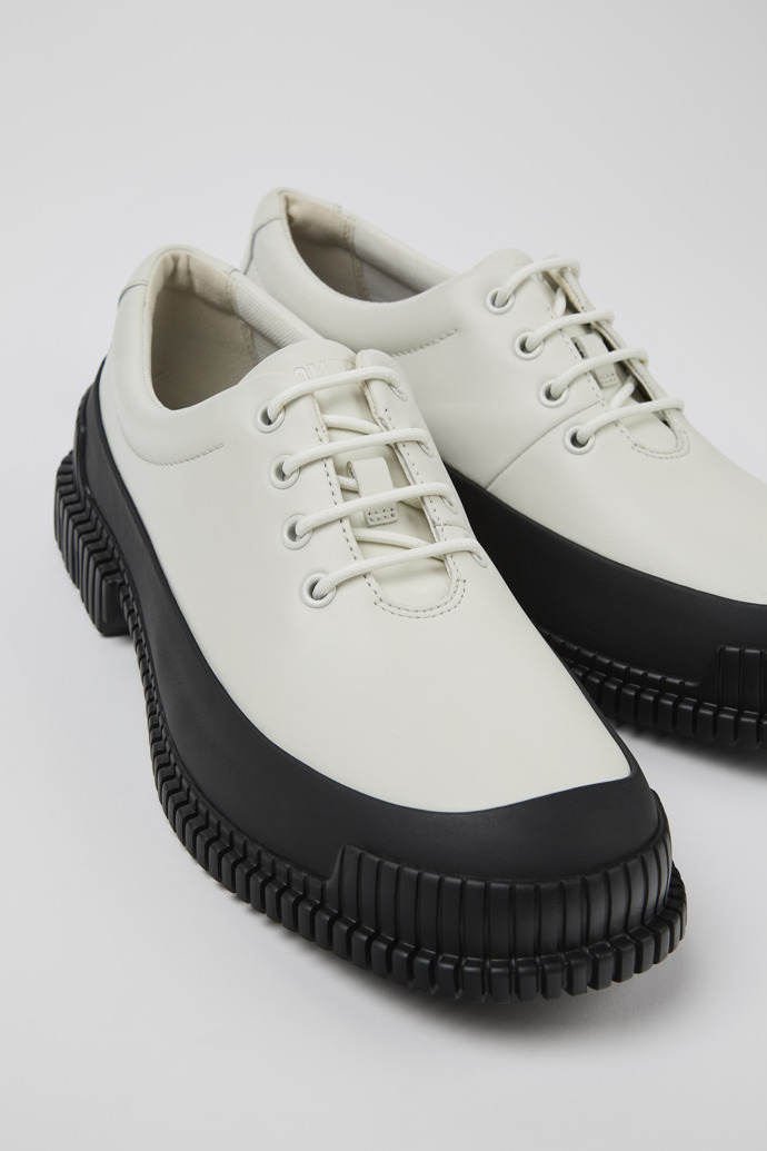 Pix White Leather Shoe for Men