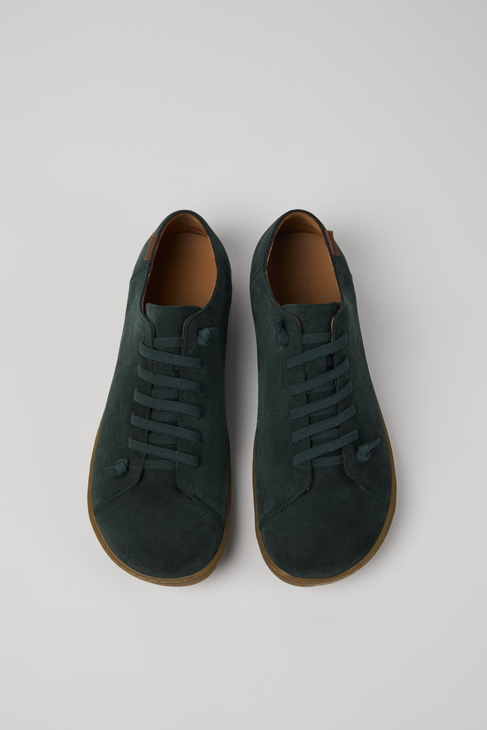Peu Green nubuck shoes for men