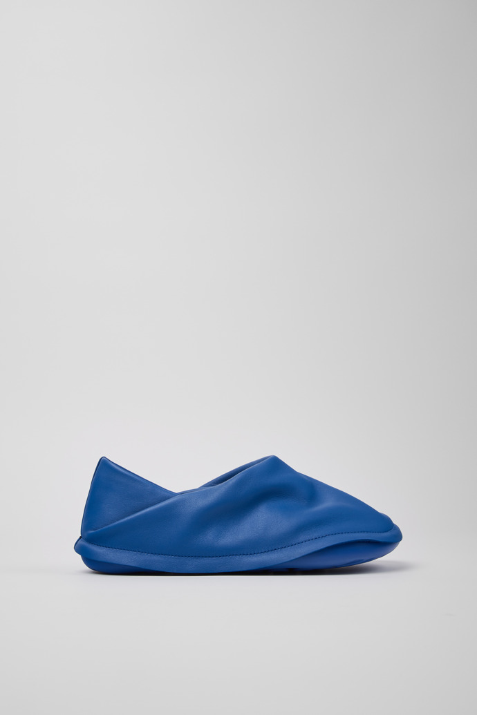 Camper x ISSEY MIYAKE - Peu Form Blue Leather Women's Shoes.