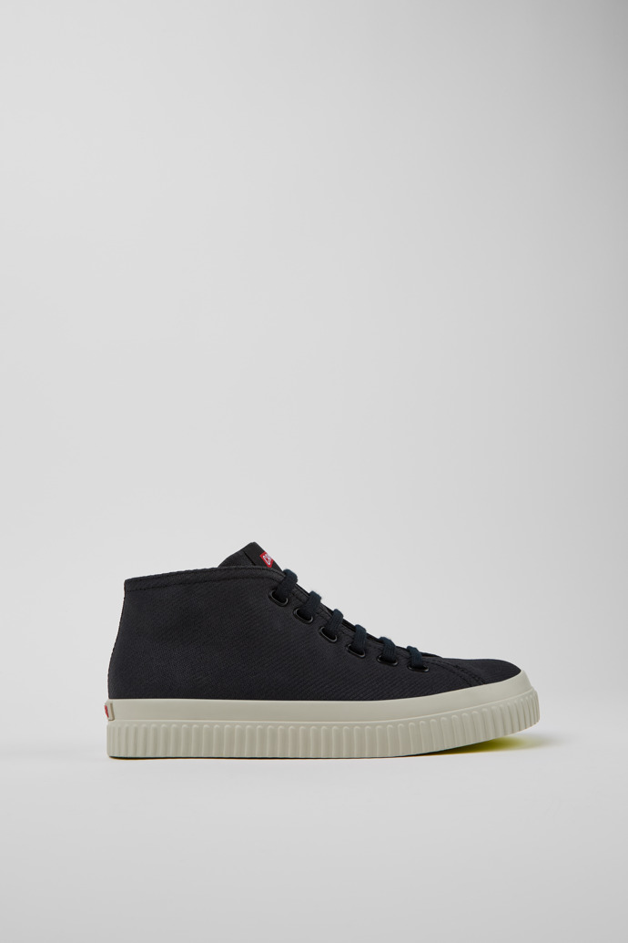 Peu Roda Black recycled cotton sneakers for women