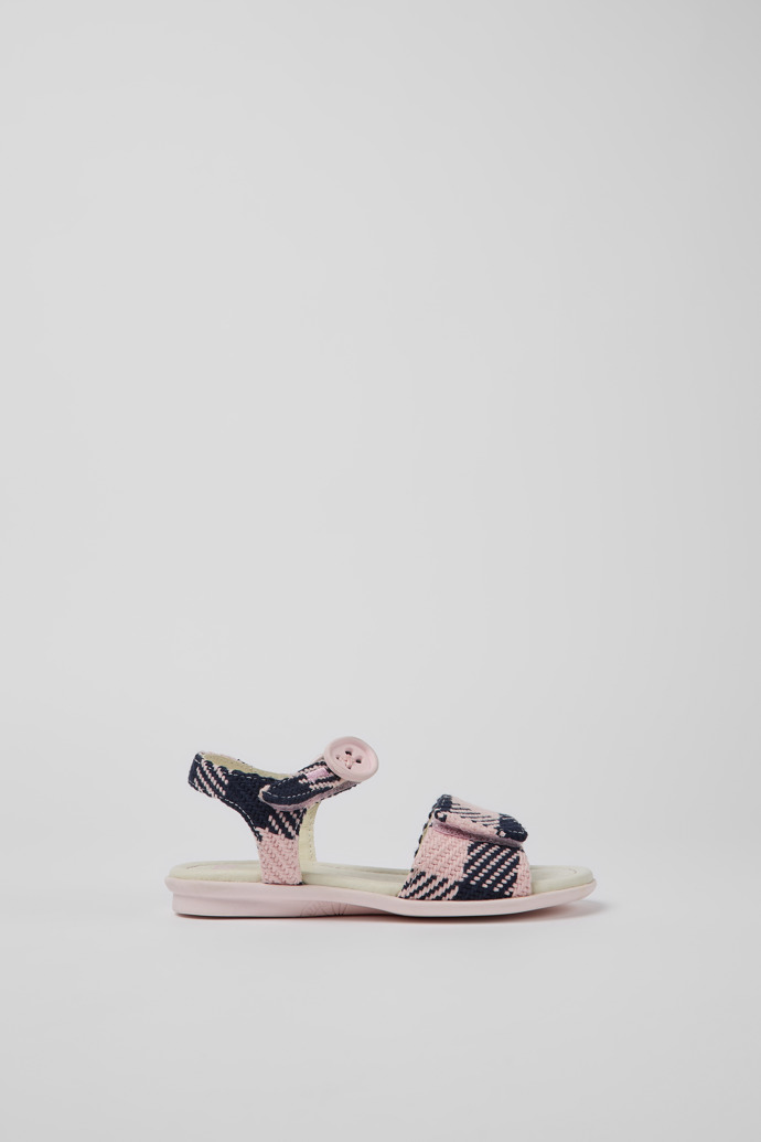 Twins Pink and blue sandals for girls