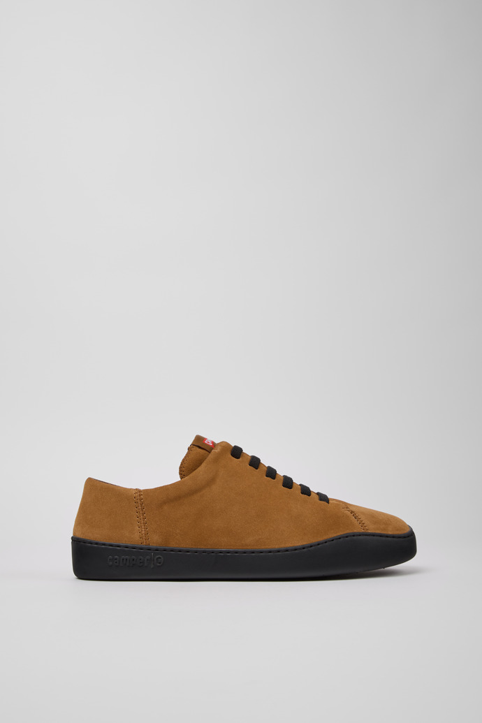 Peu Touring Brown Suede Sneakers for Men.