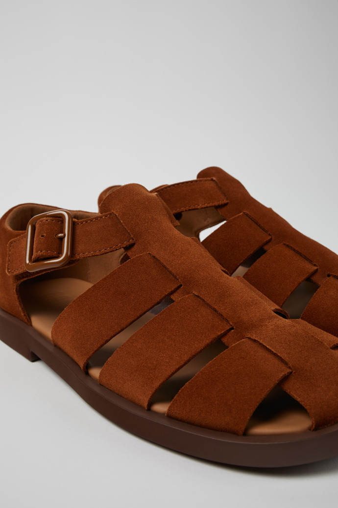 Don Brown Nubuck Sandals for Men.