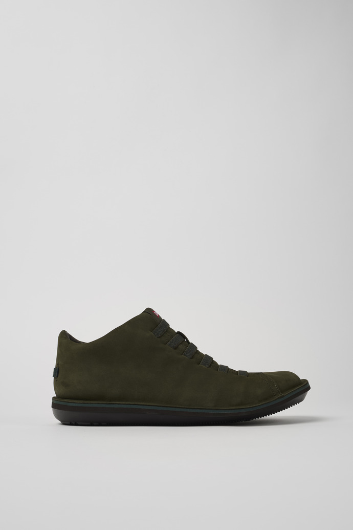Beetle Green nubuck sneakers