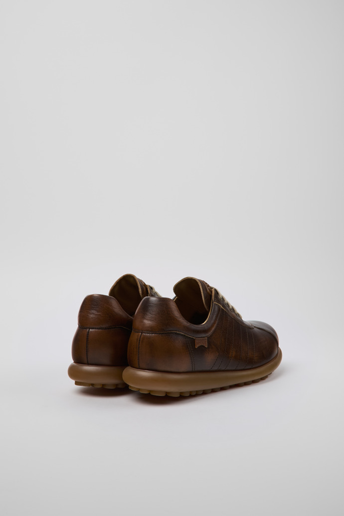 Pelotas Brown Leather Shoes for Men.