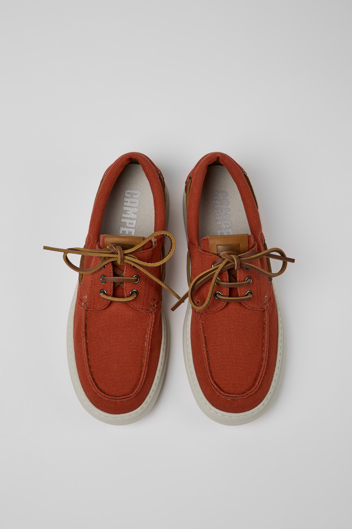 Runner Red recycled cotton shoes for men