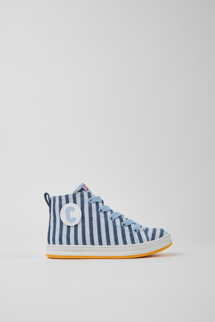 Runner Blue and white textile sneakers for kids