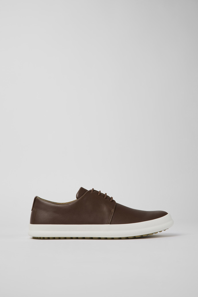 Chasis Brown leather shoes for men