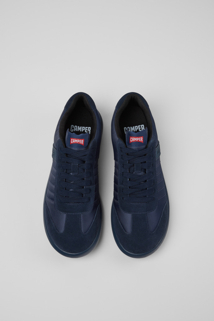 Pelotas XLF Blue Textile and Nubuck Sneakers for Men.