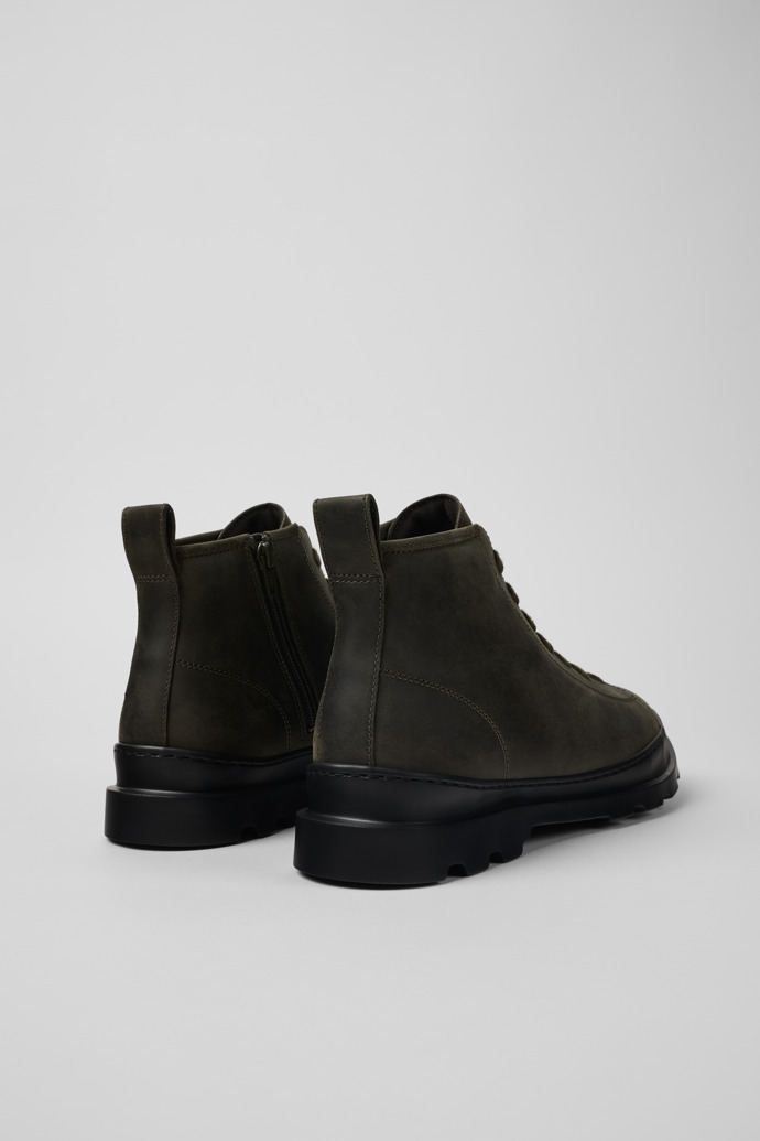 Brutus Dark green ankle boot for men