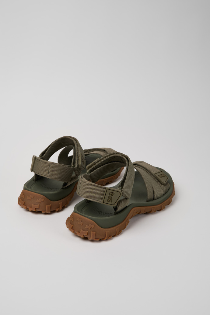 Drift Trail Sandal Green Recycled PET Sandals for Men.